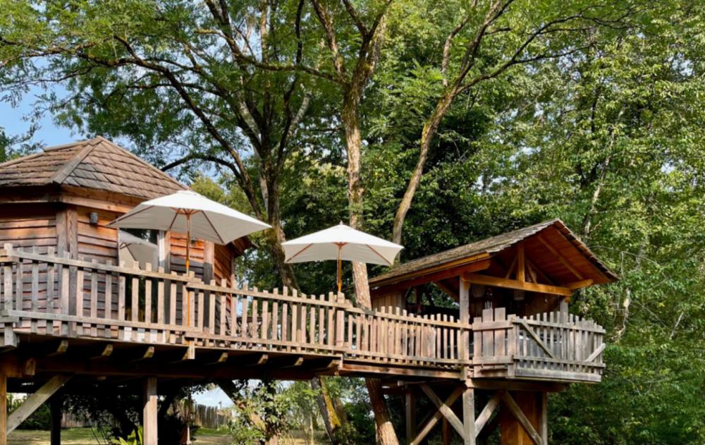 location cabane perchee spa Bergerac